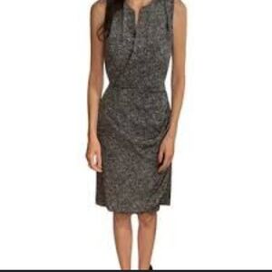 3.1 Phillip Lim silk grey drape dress